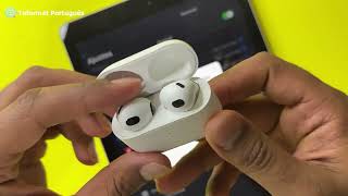 Como Emparelhar os AirPods com o iPad Tutorial Passo a Passo [upl. by Kinny]