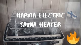 Why I love My Harvia Electric Sauna Heater [upl. by Orvan]