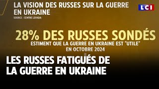 Les Russes fatigués de la guerre en Ukraine [upl. by Bonns]