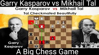 Mikhail Tal vs Garry Kasparov Tal chess game Tal best games Garry Kasparov chess gamechess tal [upl. by Zabrine341]