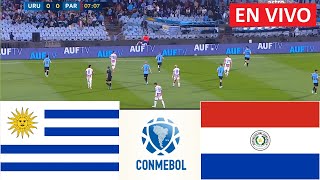 🔴 Uruguay vs Paraguay EN VIVO  Clasificación Mundial CONMEBOL • Partido en vivo hoy [upl. by Calhoun]