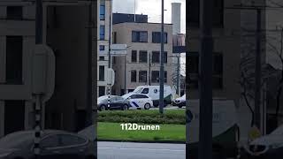 Politie rijopleiding over het Airborneplein in Arnhem [upl. by Atirat]