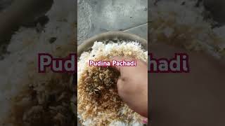 Pudina Pachadi💖 health food❤ tasty yt short YouTube short video GaushalaGoud👌👌 [upl. by Adallard]