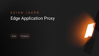 Edge Application Proxy Simplified Caching amp Bypass [upl. by Eicak]