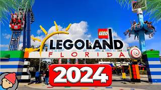 LEGOLAND Florida Rides amp Attractions  2024 [upl. by Rhines705]