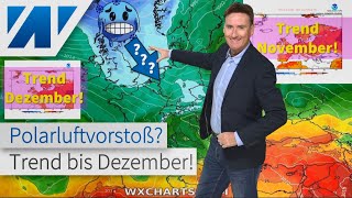 Polarluft und weiße Weihnachten Spannende Zuschauerfrage Wettertrend November und Dezember [upl. by Wehttam]