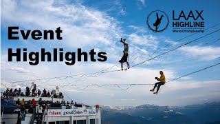 Highlights  LAAX Highline World Championship 2024 [upl. by Vivie734]