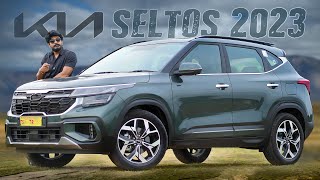 Kia Seltos 2023 Facelift  GTX Plus 15L Petrol Turbo DCT  in Telugu [upl. by Akenahc907]