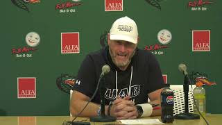 111823  UAB Football PostGame Press Conference [upl. by Yleek496]