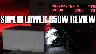 Super Flower Leadex Gold 650W White PSU Review [upl. by Laidlaw]