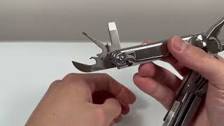 Fathers Day Gift BIBURY Multitool 19 in 1 Stainless Steel Multi Tool Review [upl. by Yentruoc]