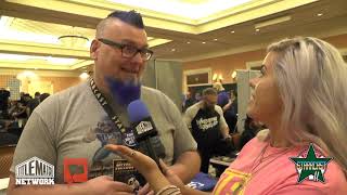 Blue Meanie on AEW New RetroMania Video Game amp more  Starrcast II [upl. by Yerroc340]