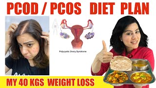 PCOS Indian Diet Plan To lose Weight Fast  Best PCODPCOS Diet Plan For Weight loss  Natasha Mohan [upl. by Anchie918]