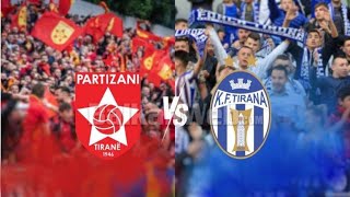 Partizani vs Tirana 16022024 Golat dhe disa nga rastet e ndeshjes [upl. by Shannan]