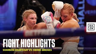 HIGHLIGHTS  Shannon Courtenay vs Ebonie Bridges [upl. by Ytineres]