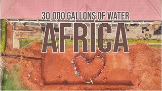 RAINWATER HARVESTING in AFRICA  pt 1 Aquascape Foundation 2020 [upl. by Nertie]