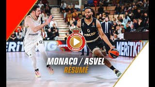 Monaco  ASVEL AfterMovie EUROLEAGUE [upl. by Felicie858]