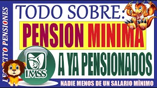 N2C🦁PENSIÒN MÌNIMA A YA PENSIONADOS 😃👍 pension adultosmayores ayudasocial pagos méxico [upl. by Ardnak418]