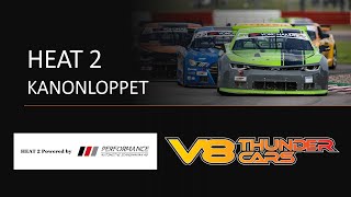 V8 THUNDER CARS  LIVE  KANONLOPPET  GELLERÅSEN ARENA [upl. by Elburt]