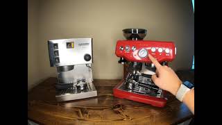 Rancilio Silvia Vs Breville Barista Express [upl. by Brubaker]