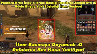 4Missandeii amp Pandora Kralı SANCAKBEY  Kasa Yenilemekten Bıktı Bastığı İtem Geçiyor Knight Online [upl. by Ajit]