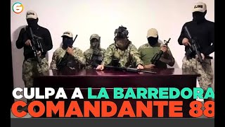 quotEl Comandante 88quot del CJNG se deslinda de suceso en DBar Tabasco [upl. by Rugg]