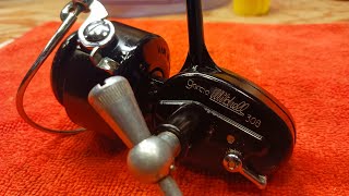 Garcia Mitchell 308 Light Ball Bearing Spinning Reel Speed Service [upl. by Anivas]