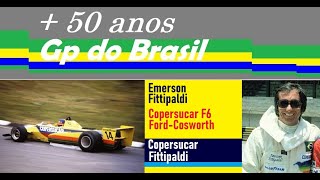 50 anos Gp do BRASIL  1979  Copersucar Fittipaldi F6Ford  E Fittipaldi  TvCam [upl. by Rivi]