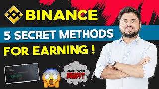 Binance Earning 5 Secret Methods  Binance Trading For Beginners  Online Earning Tricks [upl. by Corvese]