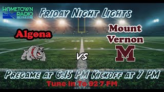 Algona vs Mount Vernon Playoff High School Football [upl. by Warwick]