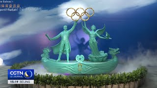 CMG fait don dune statue au Comité national olympique et sportif français [upl. by Hausmann447]