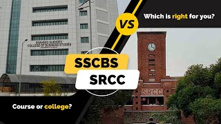 They left SRCC to come to SSCBS Which college should you prefer [upl. by Yelyk415]