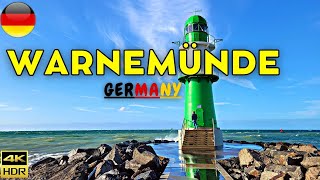 Walking in Warnemünde Seaside Resort  Rostock Germany 🇩🇪 4K  ASMR [upl. by Bates]