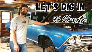 FINALLY starting on my 1969 Chevelle [upl. by Nirtiak55]