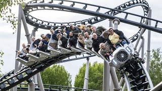 Lightning The most intense roller coaster in Furuvik [upl. by Elinad179]