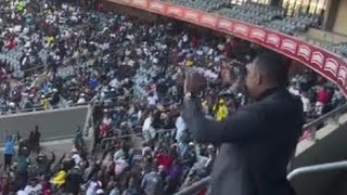 Itumeleng Khune and Orlando Pirates fans [upl. by Vladimir]