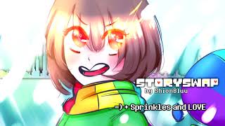 UTStoryswap    Sprinkles and LOVE Storyswap Chara Theme Take [upl. by Anikes649]