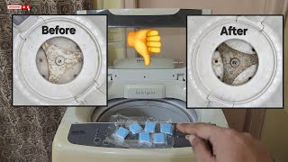 Is Washing Machine Cleaning Tablets really effective  🤔🤔 [upl. by Nylirem]