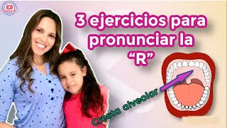 Ejercicios para pronunciar la “R”  Fonema “R”  Juguemos Any [upl. by Avis]