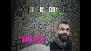 Comment poser du carrelage imitation carreaux de ciment [upl. by Halehs]