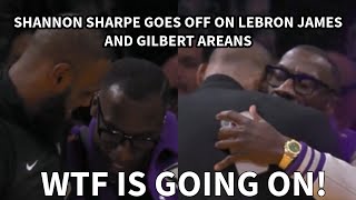 SHANNON SHARPE GOES OFF ON LEBRON JAMES AND GILBERT ARENAS [upl. by Hedva350]