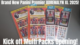 I HIT A SAKA NUMBERED PARALLEL PANINI PREMIER LEAGUE ADRENALYN XL 2025 KICK OFF MULTI PACK OPENING [upl. by Kayla]