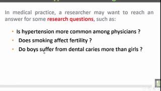 Basic Biostatistics  U2L2  Hypothesis Testing [upl. by Tedra]