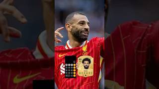 Mo Salah rating in fifa 24 football sometimesyoulearninfootball fifa24 viralvideo [upl. by Jopa117]