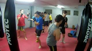 MMA Sparring Day 1  CEFA Pergamino [upl. by Idid]