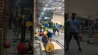 🥷 gymmotivation ytshorts fitness workout deadlift gym [upl. by Nailil71]