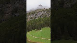 cinematic FPV drone cruising over Swiss Alps in Alpstein Switzerland 🇨🇭 [upl. by Alexandros228]