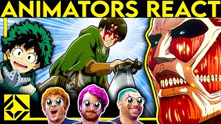 Animators React to Bad amp Great ANIME [upl. by Orestes147]