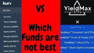 AMZN VS AMZY VS AMZP KURV vs Yieldmax [upl. by Adnah]