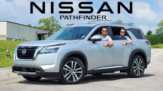 2024 Nissan Pathfinder Platinum  Anything NEW for Nissans Family Winner [upl. by Eelyram792]